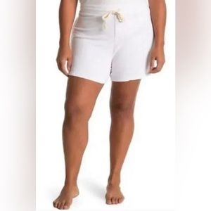 Theo & Spence White Drawstring shorts Size Small (4-6)  NWT